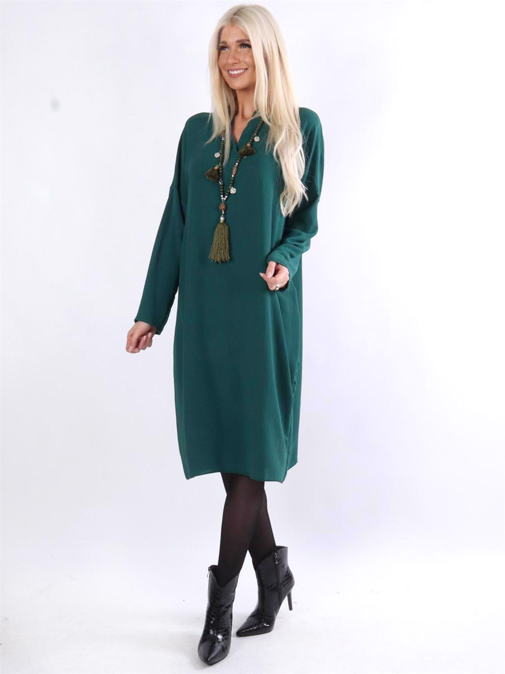 Safira - Skjortklänning i lös passform